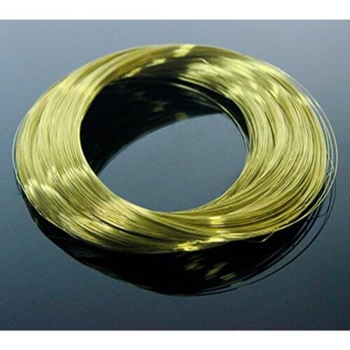 Wholesale 0.3/0.4/0.5/0.6/0.7/0.8/1.0/1.2/1.5/1.8/2.0/2.5/3.0/4.0/5.0 mm Brass Copper Wires Beading Wire h62