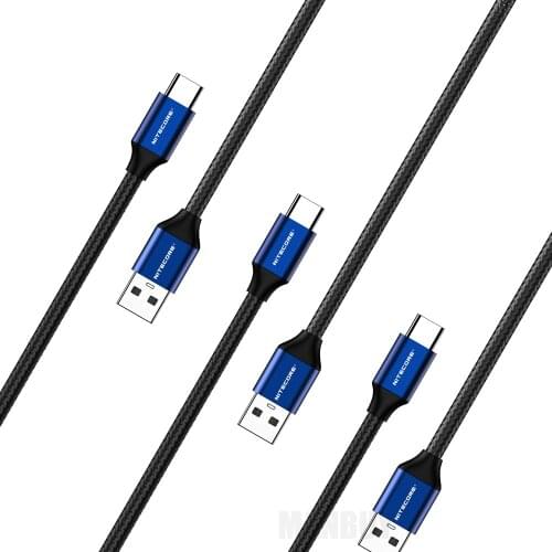 Wholesale NITECORE UAC20 3.3ft USB Type-C 3A Fast Charging Cable At-A-Glance Compatible Quick Charge USBc Flashlight Accessories
