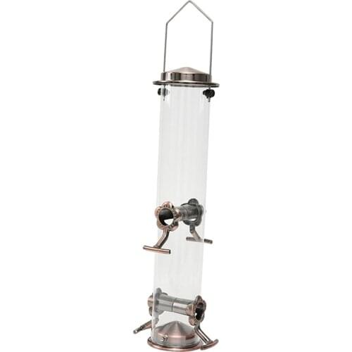 Waterproof ing Wild Bird Feeder Feeding Ports Garden Yard Outdoor Decors