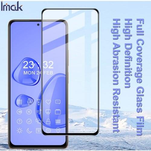 Imak Tempered Glass For POCO X3 GT Screen Guard Protective oleophobic Full glue
