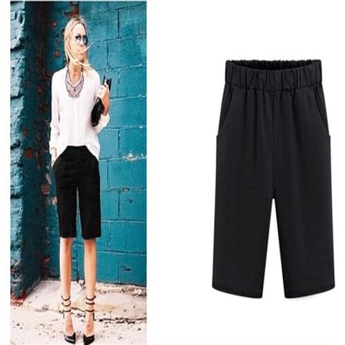 Vadim Cotton Flat New Sweatpants Trousers Women Promotion Free Shipping 2020 Summer Large Size Pants Thin Loose Harem