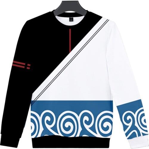 2020 GINTAMA 3D Hip Pop O-neck Sweatshirt Harajuku Cute Outwear High Quality Pullover Round Collar Autumn Winter Printed Tops