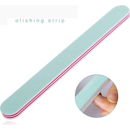 3pcs/group Nail Polishing Bar Heart Sponge Polishing Bar Nail Double-sided Polishing Bar Bright Nail Tool Customization