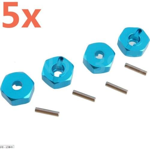 5sets RC HSP Wheel Hex Mount W/Pin(2*10) 180016 For 1/10 Scale Models Nitro Remote Control Car Crawler Truck Remote Control Car