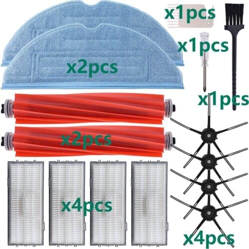 VibraRise Mop Cloth Washable Filter for Roborock S7 S7MAX S7MAXV S70 S75 T7S T7S Plus Robot Vacuum Cleaner Accessories Parts