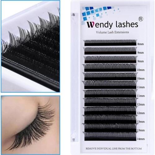 Premade Volume YY Shape Eyelash Extensions C/D Curl False Eyelashes Natural Individual Lashes Faux Mink Soft Lashes Supplies