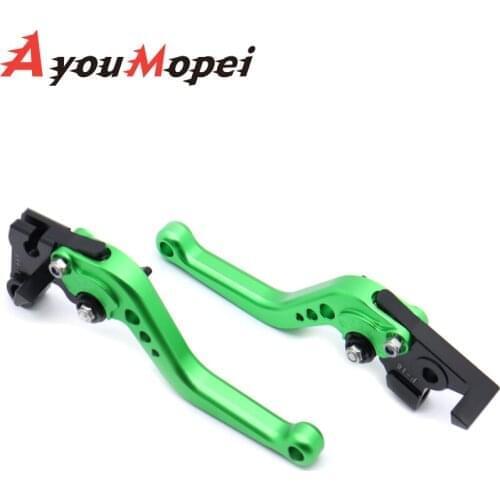 Short Brake Clutch Levers For KAWASAKI Z750 Z750S ER6N ER6F ZRX400 ZXR400 ZZR 400/600 ZR750 ZEPHYR GPZ500S W800 Motorcycle