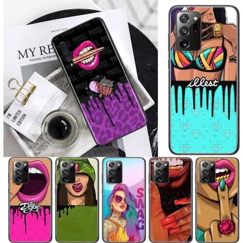 Fashion girl art For Samsung A72 A52 A02 S A32 A12 A42 A51 A91 A81 A71 A41 A31 A21 S A11 A01 A03 Core UW Phone Case