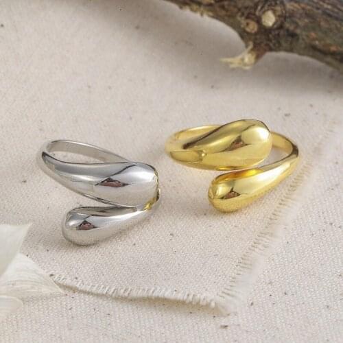 New Trendy Charm Beads Ball Rings For Women Men Boho Knuckle Party Rings Punk Cocktail Jewelry Girls Gift anillos bijoux