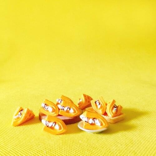 New~10 pcs desserts/cream cakes/miniatures food/ cute/fairy garden gnome/moss terrarium decor/bonsai/figurine/doll house