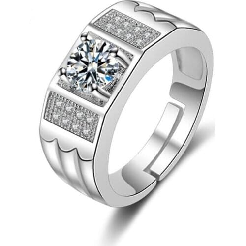 A new style of fashion men can regulate mens rings