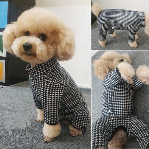 Girl Dog Clothes Winter Female Dog Clothing Jumpsuit Puppy Yorkie Poodle Bichon Pomeranian Schnauzer Pug French Bulldog Costume