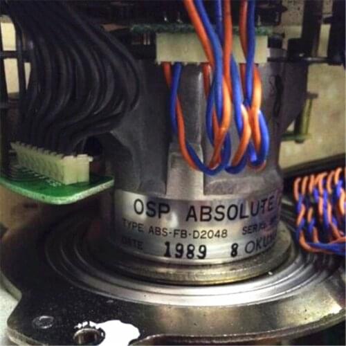 OSP ABSOLUTE ENCODER ABS-FB-D2048 Used Tested Working