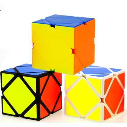 QiYi QiCheng Skew Speed Magic Cube Puzzle Fun Creative Educational Games For Kids Toy Adults Puzzles Antistress Game Cubo Magico