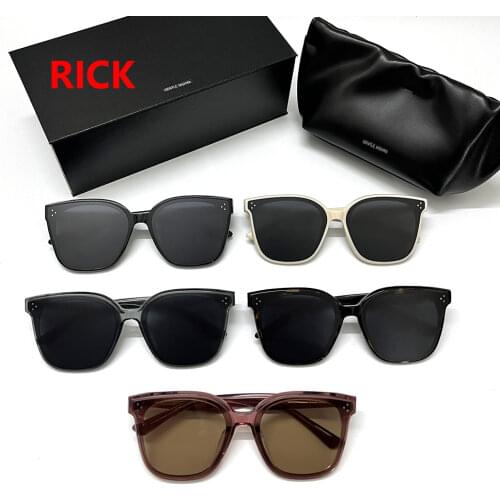2021 New Korean Brand Design Women Gentle GM RICK Sunglasses Cat Eye Sunglass Polarized Men Women For small face Sunglasses