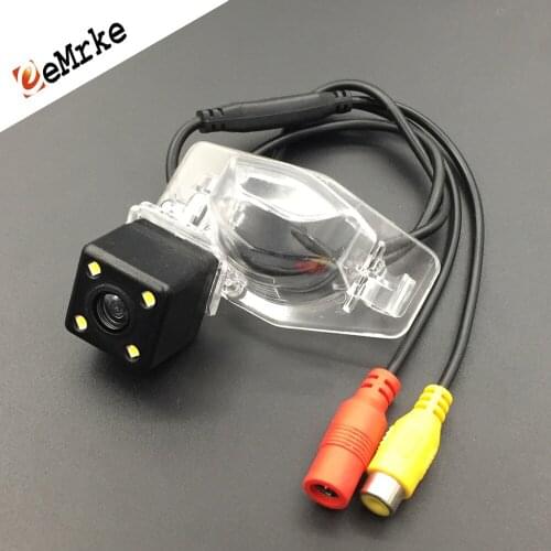 LEDs Car Rear View & Night Vision HD CCD Camera for Honda Jazz 2002~2011 Reverse Parking Camera