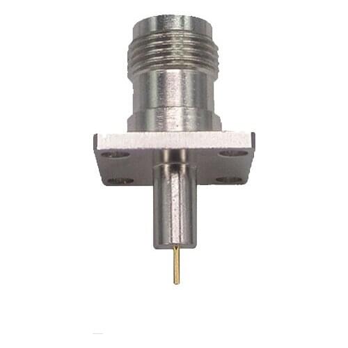 TNC-KFD-9-4 Four-hole with Flange Can Be Fixed TNC Female Four-hole Plate TNC Small Square Plate