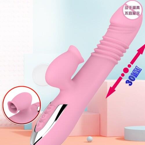 Waterproof Sucker Vibrators,Clitoris Stimulator Rechargeable Suction G Spot Clitoral Sucking Vibrator G Spot