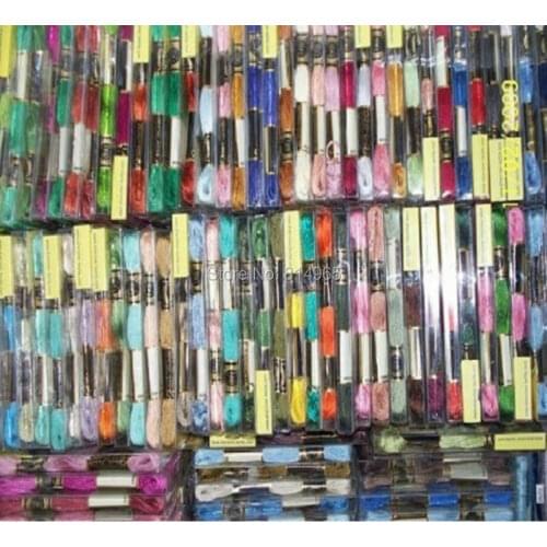 Choose Your Own Colors 8.7Yard/pcs Cross Stitch Thread Floss Yarn 200 Pieces