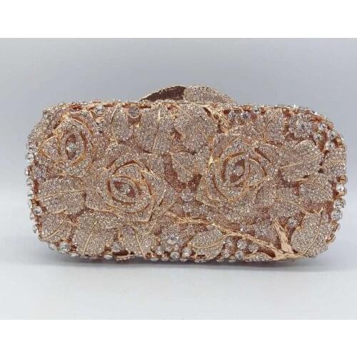 Female Multi-Colored Rhinestone Clutches Bags Women Clutch Purse Luxury Designer Lady Party Prom Mini Clutches Female Clutch Bag