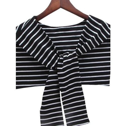 Women Adult Knitted Decorative False Collar Shawl Sweet Candy Color Fake Sweater Cape Shoulder with Sleeves Neck Warmer