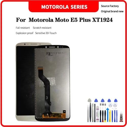 LCD For Motorola MOTO E5 Plus XT1924 Moto One Hyper xt2027-1 no frame Display Touch Screen Digitizer Assembly with tools