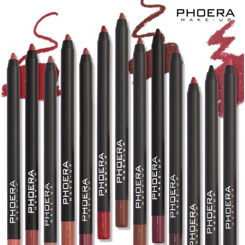 13 Colors Lipstick Fashion Portable Lip Liner Makeup Pencils Professional Waterproof Lipliner Lipstick Pencil Cosmetic Hot TSLM1