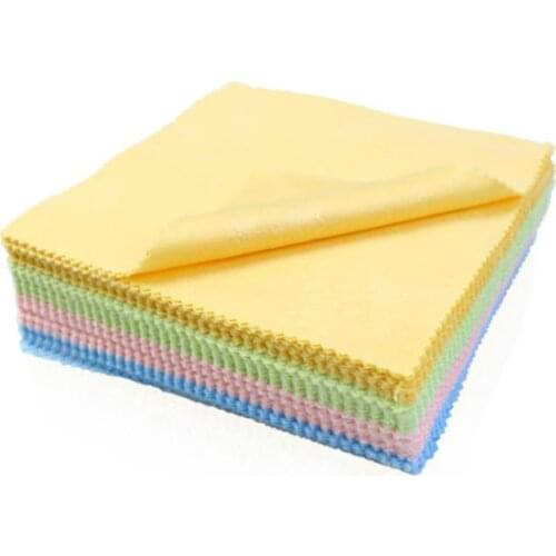 5000PCS/Lots Cleaning Polishing Cloth Soft Clean Wipe Wiping Cloth For Silver Gold Jewelry Tool Mix Color SN649
