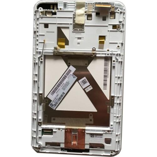 B080EAN02.0 LCD LED Screen Panel Touch Screen Digitizer Assembly with Frame WHITE For Asus MeMO Pad 8 ME180 ME180A K00L Tablet