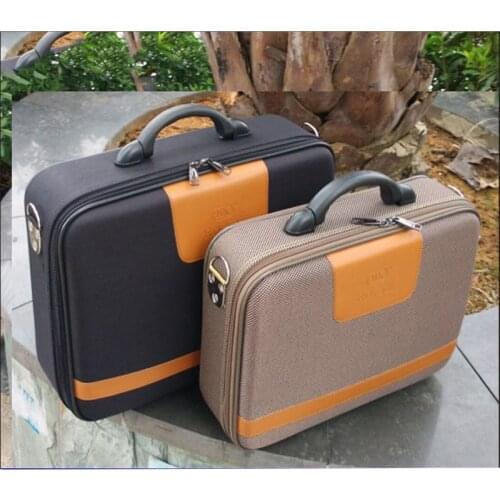 Business Computer Bag Document Briefcase Password Box Toolbox Suitcase Mens Suitcase protective Bag 14 inches 16 inches