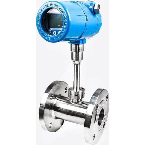 Dn100 4 Inches Gas Mass Flow Meter 4-20mA Chlorine Gas Flow Meter