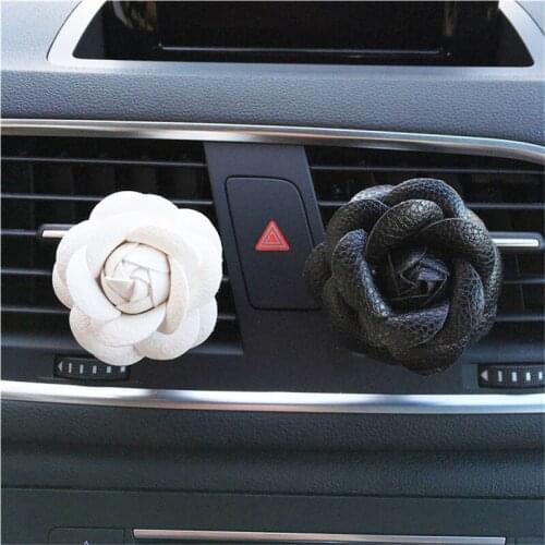 Camellia Flowers Are High-grade Automotive Hvac Diamond Ladies Perfume Car Car Air Freshener Car Styling Perfumes 100 Original