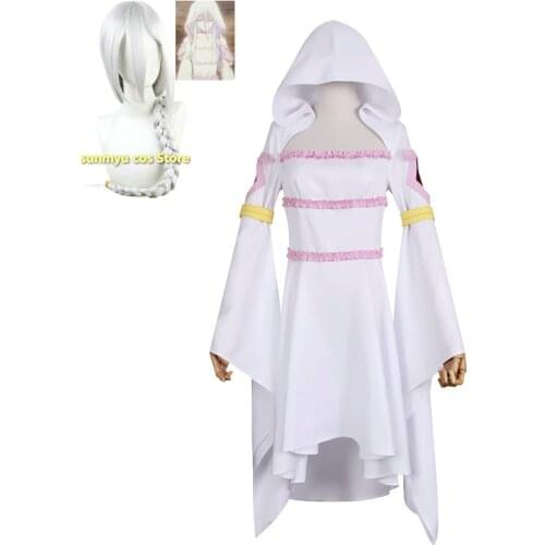 Kumo desu ga, Nani ka Shiraori White Shiro So I'm a Spider, So What Cosplay Costume Halloween