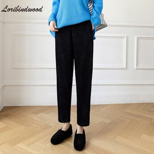 Женские вельветовые брюки Loribindwood China At AliExpress