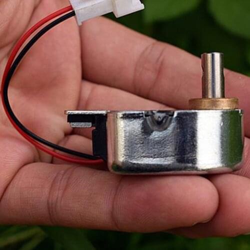 1pcs DC 24V Small Electromagnet Miniature Micro Rotating Electromagnet Currency Counter Self-holding A3 20 Degrees DC18V-30V XD
