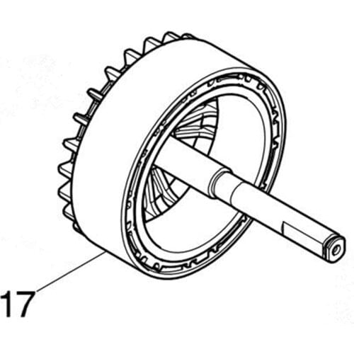Genuine Armature For Makita 519411-3 DUC353 DUC400