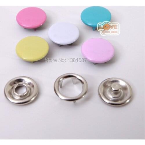 180 sets/lot 9.5 mm Solid Prong buckle of blending packaging newborn clothing buttons the Ipomoea copper button