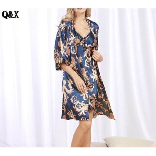 Женские халаты QINGXIANG China At AliExpress