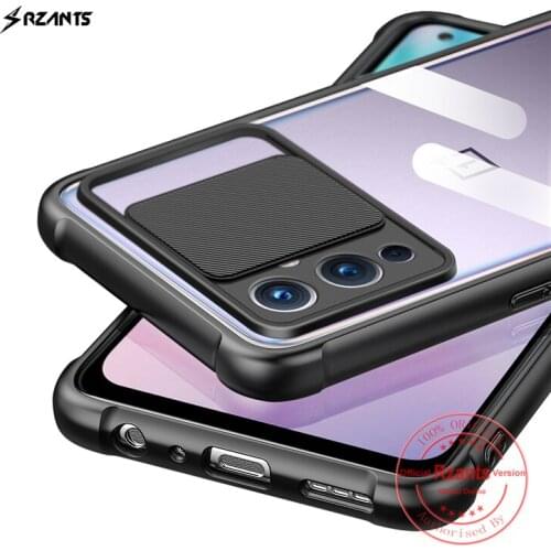 Rzants For Oneplus 9 Oneplus 9 Pro Phone Case Hard [Lens Protect] Hybrid Slim Crystal Clear Cover Double Casing