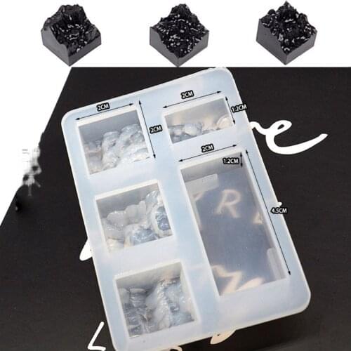 Snow Mountain Mold Silicone Resin Mold DIY Micro Landscape USB Drive Epoxy Resin Molds