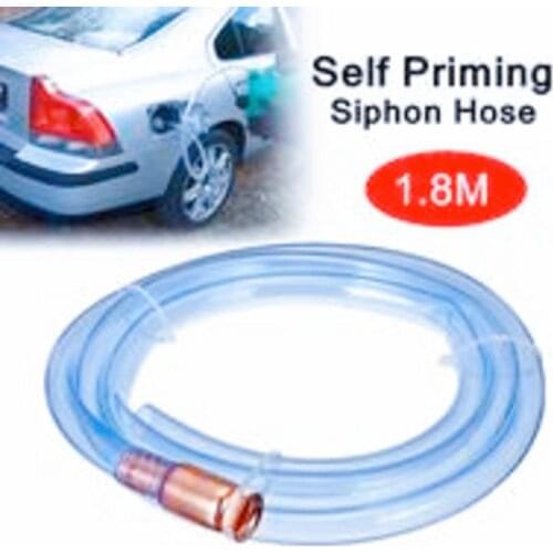 Water Pump Hose Safe Durable Gas Siphon Pump Pipe Fuel Liquid Transfer Self Priming Connector