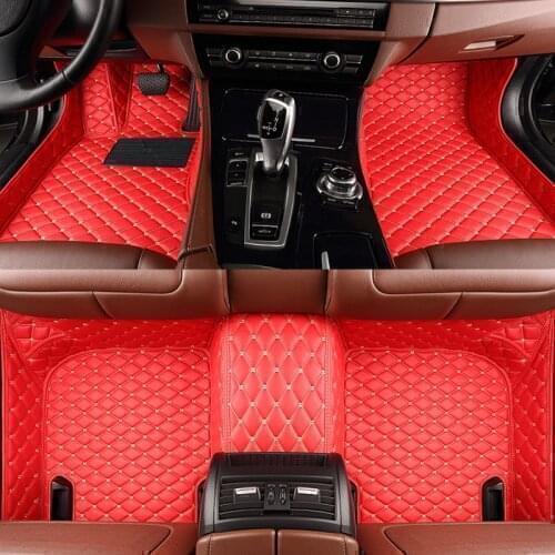 Custom LHD/RHD Special Car Floor Mats For Haval H6 2018-2020 Year Waterproof Leather Anti-Slip Carpet Liners