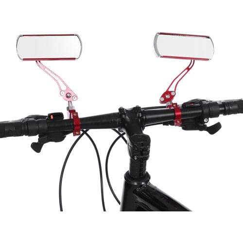 1 Pair Bicycle Review Rear Mirror 360 Rotation Handlebar Rear Back View Mirror Road Mountain Bike Bicycle Accessories