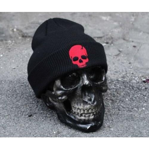2019 Beanies Hats & Caps Women Winter Knitted Wool Cap Men Casual Unisex Solid Color Hip-Hop Skullies Beanie Warm Hip Hop Hat