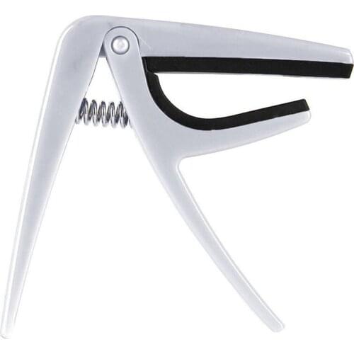 Quick Change Trigger Capo Key Clamp Fr Acoustic Electric Classic Ukulele, 02# White
