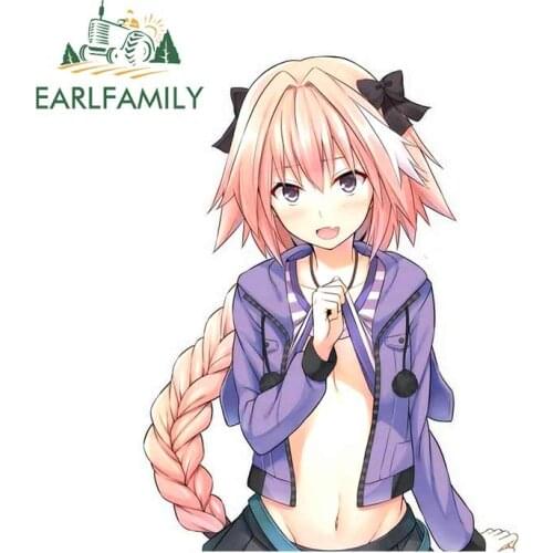 EARLFAMILY 13cm x 9.9cm for List Astolfo Photos and Videos Fashion Graffiti Sticker Personality Windshield Waterproof Car Decals