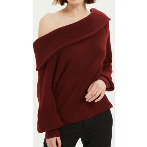 Embellike Womens Off Shoulder Pullovers
