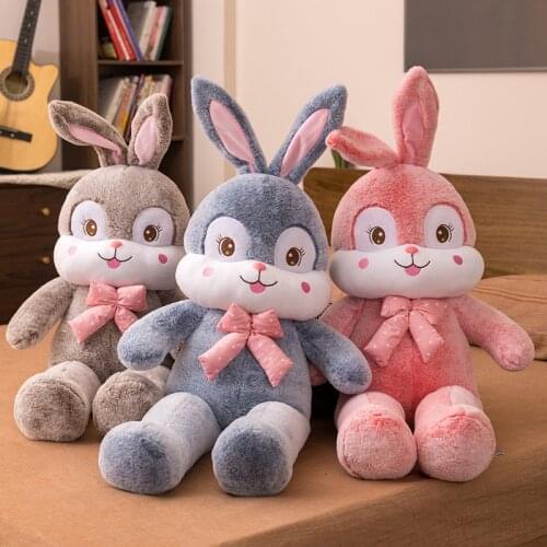 Giant Nice Cute 85/110/135CM Plush Rabbit Dolls Bed Sofa Pillow Children Sleeping Cushion Toys Home Decor Surprise Gifts