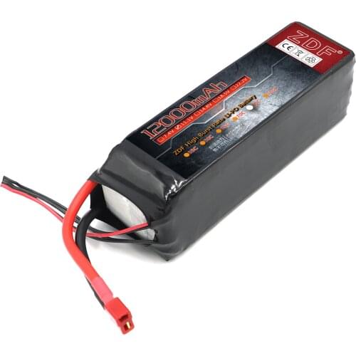ZDF Lipo battery 2S 7.4V 3S 11.1V 10000mah 12000mah 80C For RC TRAXXAS race car Helicopter Quadcopter SUMMIT E-REVO 1/7 UNLIMIT