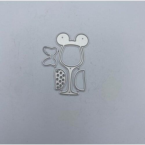 Metal Cutting Dies Stencil Red wine glass New 2020 for DIY Scrapbooking Craft dies Cut Decor Photo Cards